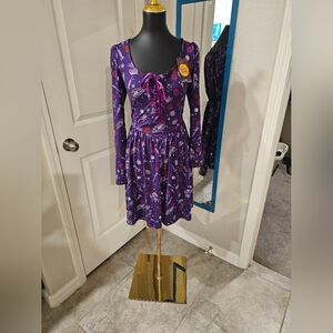 NWT! Her Universe Hocus Pocus Skater Dress - Women's Size L